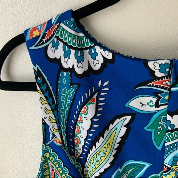 NWT ALYX Paisley Dress Multicolor Size 10 - Picture 5 of 12